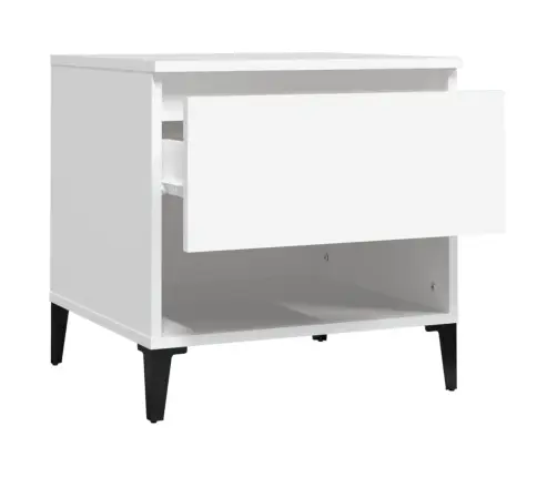 Galdiņi, 2 Gab., Balti, 50X46X50 Cm, Inženierijas Koks Vidaxl Galdiņi, 2 Gab., Balti, 50X46X50 Cm, Inženierijas Koks Vidaxl