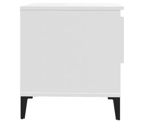 Galdiņi, 2 Gab., Balti, 50X46X50 Cm, Inženierijas Koks Vidaxl Galdiņi, 2 Gab., Balti, 50X46X50 Cm, Inženierijas Koks Vidaxl