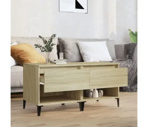 Galdiņi, 2 Gab., Sonomas Ozolkoka, 50X46X50 Cm Vidaxl