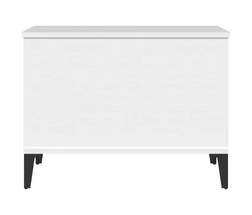 Kohvilaud, Valge, 60 X 44,5 X 45 cm Tehispuit