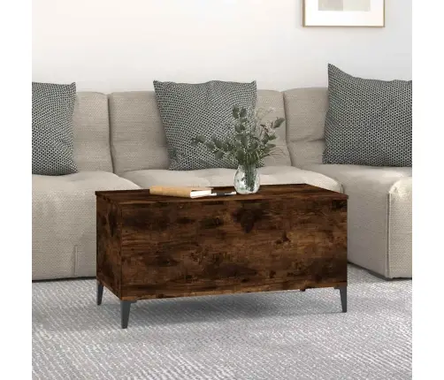 Kafijas Galdiņš, Kvēpināta Ozolkoka, 90X44,5X45 Cm Vidaxl