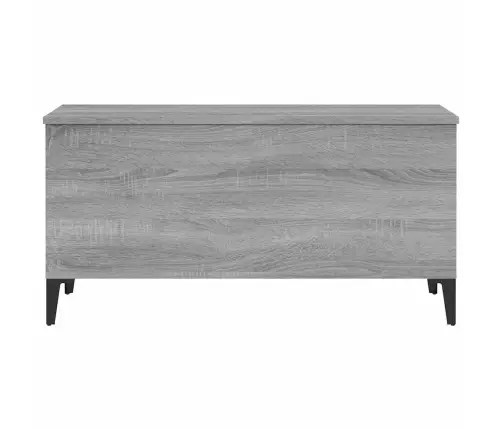 Kafijas Galdiņš, Pelēcīgs, 90X44,5X45 Cm, Inženierijas Koks Vidaxl Kafijas Galdiņš, Pelēcīgs, 90X44,5X45 Cm, Inženierijas Koks Vidaxl