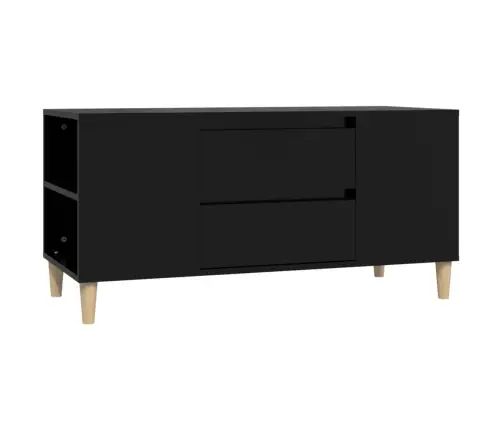 Tv Skapītis, Melns, 102X44,5X50 Cm, Inženierijas Koks Vidaxl