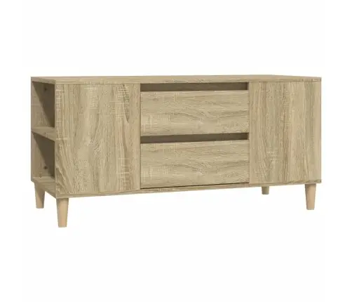 Tv Skapītis, Sonomas Ozola, 102X44,5X50 Cm, Inženierijas Koks Vidaxl