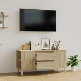 Tv Skapītis, Sonomas Ozola, 102X44,5X50 Cm, Inženierijas Koks Vidaxl