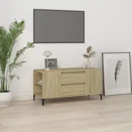 Tv Skapītis, Sonomas Ozola, 102X44,5X50 Cm, Inženierijas Koks Vidaxl
