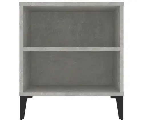 Tv Skapītis, Betona Pelēks, 102X44,5X50 Cm, Inženierijas Koks Vidaxl