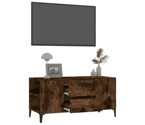 Tv Skapītis, Ozolkoka Krāsa, 102X44,5X50 Cm, Inženierijas Koks Vidaxl
