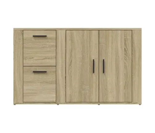 Šoninė Spintelė, Sonoma Ąžuolo, 100X33X59,5cm Apdirbta Mediena Šoninė Spintelė, Sonoma Ąžuolo, 100X33X59,5cm Apdirbta Mediena