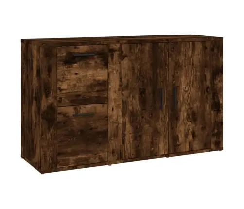 Šoninė Spintelė, Dūminio Ąžuolo, 100X33X59,5cm Mediena