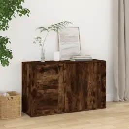 Šoninė Spintelė, Dūminio Ąžuolo, 100X33X59,5cm Mediena