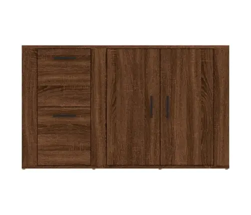 Plaukts, Brūna Ozolkoka, 100X33X59,5 Cm, Inženierijas Koks Vidaxl