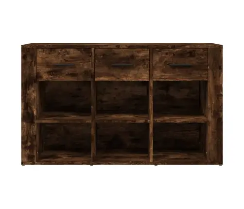 Plaukts, Kvēpināta Ozolkoka, 100X30X59,5 Cm, Inženierijas Koks Vidaxl