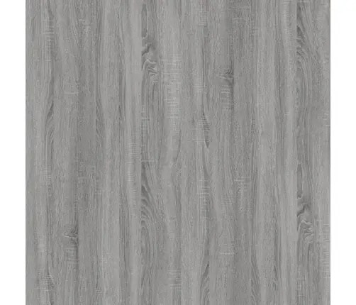 Kumode, Pelēcīga Ozolkoka, 100X30X59,5 Cm, Inženierijas Koks Vidaxl