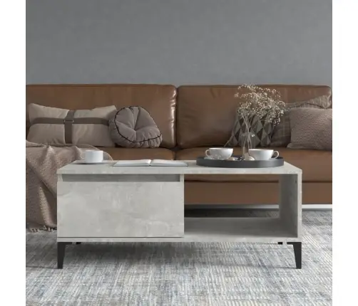 Kohvilaud, Betoonhall, 90X50X36,5 cm Tehispuit Kohvilaud, Betoonhall, 90X50X36,5 cm Tehispuit