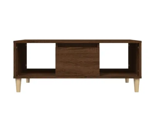 Kohvilaud, Pruun Tamm, 90 X 50 X 36,5 cm Tehispuit