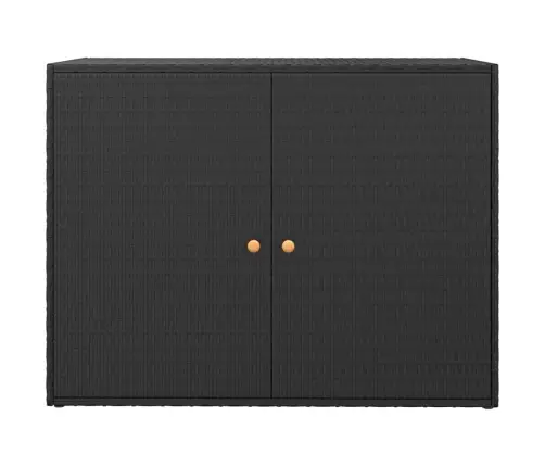 Aia Hoiukapp Must 100 X 55,5 X 80 Cm Polürotangist