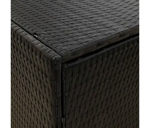 Aia Hoiukapp Must 100 X 55,5 X 80 Cm Polürotangist