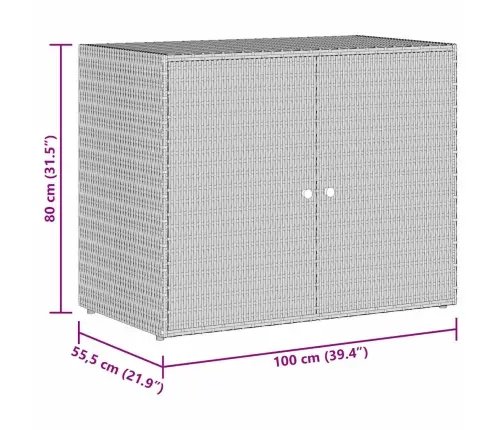 Aia Hoiukapp, Hall, 100 X 55,5 X 80 cm Polürotang