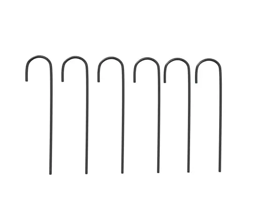 Dārza Arka, Melna, Ø180X255 Cm, Tērauds Vidaxl