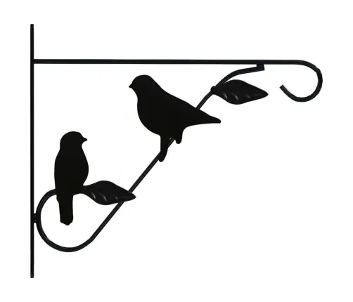 Piekaramu Grozu Stiprinājumi, 4 Gab., Melni, Tērauds Vidaxl