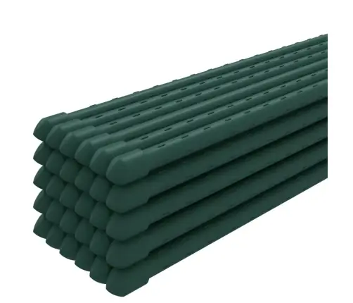 Sodo Augalų Kuoliukai, 30Vnt., Žalios Spalvos, 60cm Plienas