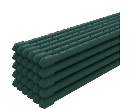 Sodo Augalų Kuoliukai, 30Vnt., Žalios Spalvos, 150cm Plienas