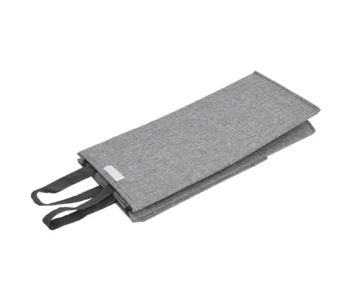 Veļas Kaste, Salokāma, Pelēka, 26X34,5X59,5 Cm, Lina Imitācija Vidaxl