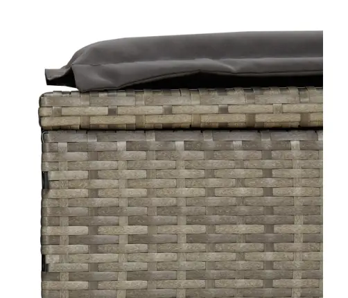 Sauļošanās Gulta Ar Jumtu, 213X63X97 Cm, Pelēka Pe Rotangpalma Vidaxl Sauļošanās Gulta Ar Jumtu, 213X63X97 Cm, Pelēka Pe Rotangpalma Vidaxl