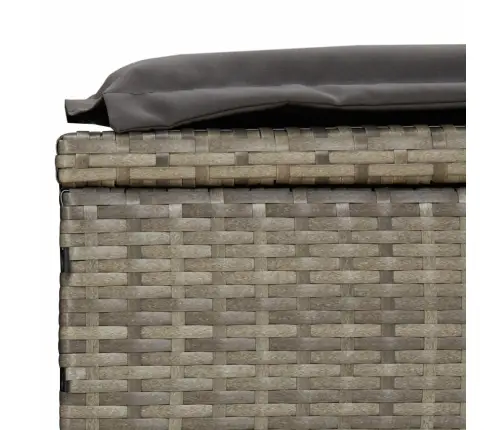 Sauļošanās Gulta Ar Matračiem, Pe Rotangpalma, Divvietīga Vidaxl