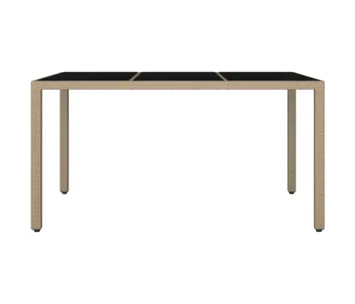 Stalas Su Stikliniu Stalviršiu, Smėlio, Poliratanas Ir Stiklas