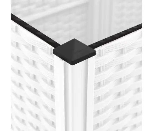 Võrega Taimekast, Valge, 120 X 40 X 136 Cm Pp