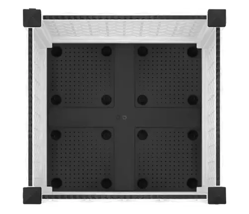 Puķu Kaste, 40X40X23 Cm, Polipropilēns Vidaxl