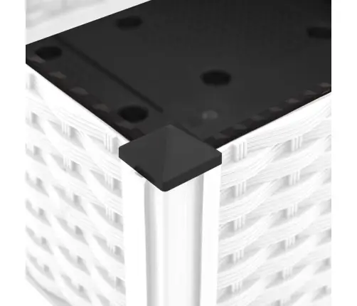 Puķu Kaste, 40X40X23 Cm, Polipropilēns Vidaxl