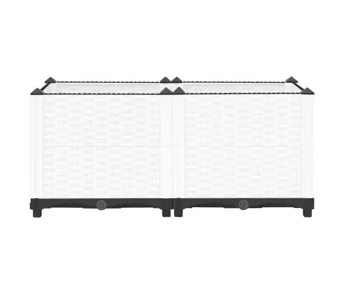 Puķu Kaste, 80X40X38 Cm, Polipropilēns Vidaxl