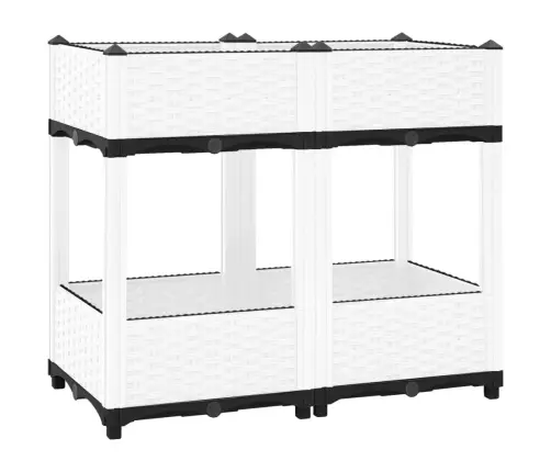 Puķu Kaste, 80X40X71 Cm, Polipropilēns Vidaxl