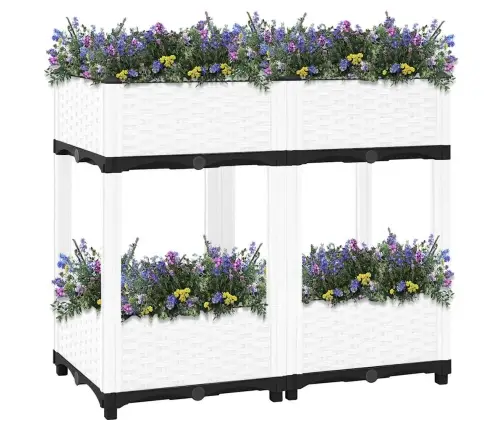 Puķu Kaste, 80X40X71 Cm, Polipropilēns Vidaxl