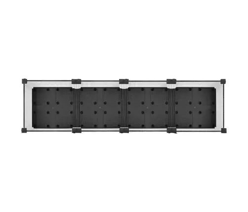 Puķu Kaste, 160X40X71 Cm, Polipropilēns Vidaxl