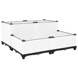 Puķu Kaste, 80X80X38 Cm, Polipropilēns Vidaxl