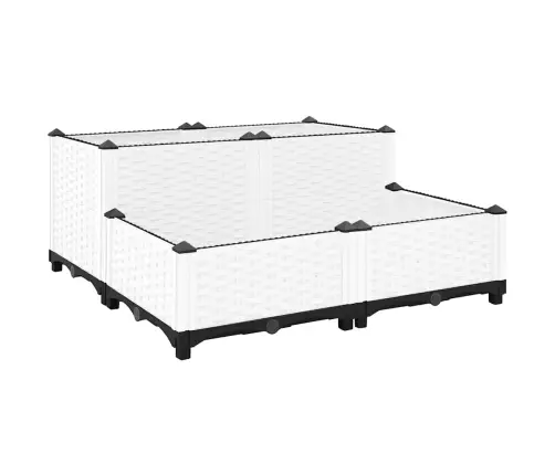 Puķu Kaste, 80X80X38 Cm, Polipropilēns Vidaxl