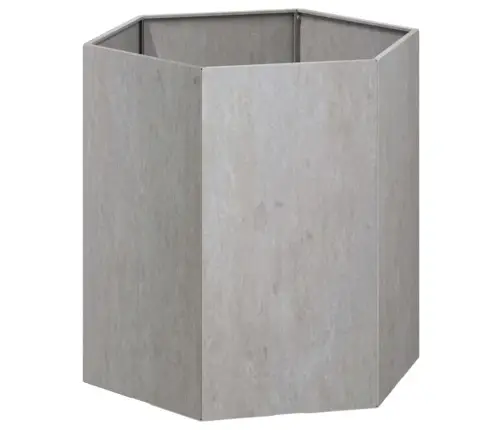 Dārza Puķu Kaste, Rūsas Krāsā, 40X40X45 Cm, Kortena Tērauds Vidaxl