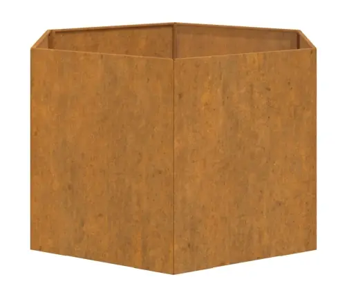 Taimekast, Rooste, 60X60X45 cm Corten Teras