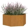 Taimekast, Rooste, 90 X 90 X 45 cm Corten Teras
