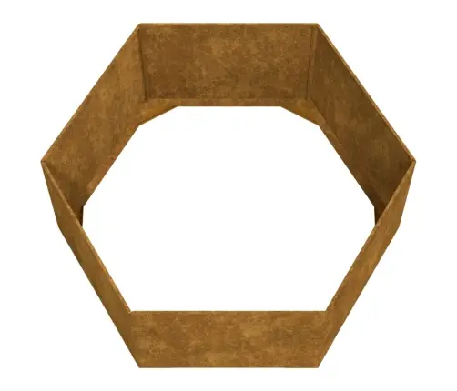 Taimekast, Rooste, 90 X 90 X 45 cm Corten Teras