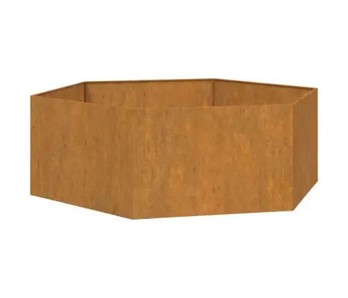 Taimekast, Rooste, 138X120X45 cm Corten Teras