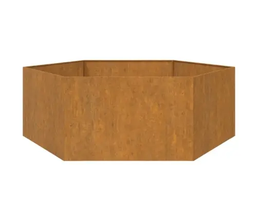 Taimekast, Rooste, 138X120X45 cm Corten Teras