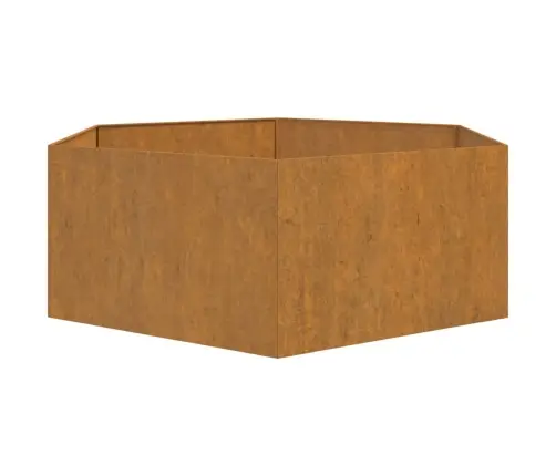 Taimekast, Rooste, 138X120X45 cm Corten Teras