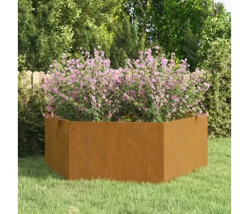 Taimekast, Rooste, 138X120X45 cm Corten Teras