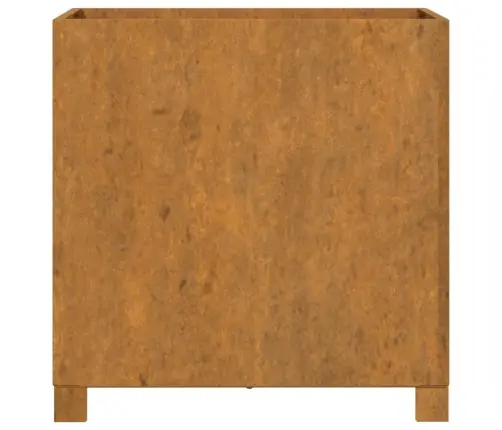 Jalgadega Taimekastid, 2 Tk, Rooste, 50X50X50 cm Corten Teras
