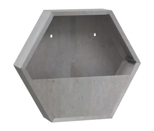 Sienas Puķu Kastes, 2 Gb., Rūsgans Kortena Tērauds, 46X10X40 Cm Vidaxl